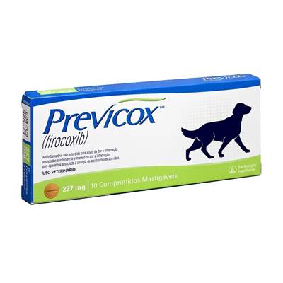 Anti-inflamatório Previcox 227mg 10 comprimidos