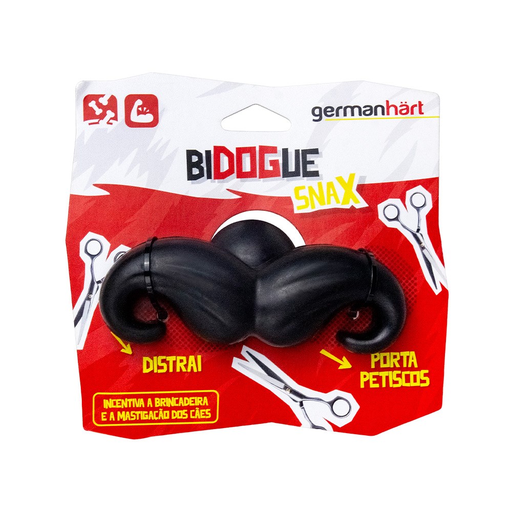 Brinquedo Germanhart Snax Bigode para Cães
