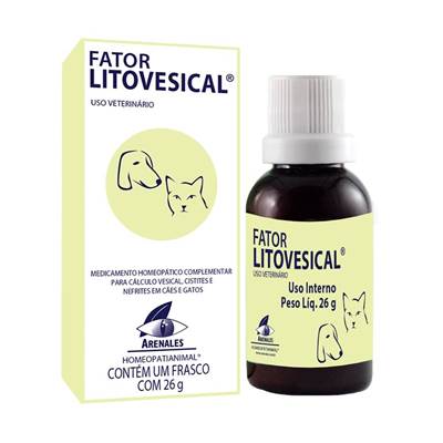 Medicamento Homeopático Arenales Fator Litovesical 26g