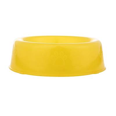 Comedouro Pet Injet para Cães Filhotes Prime Amarelo