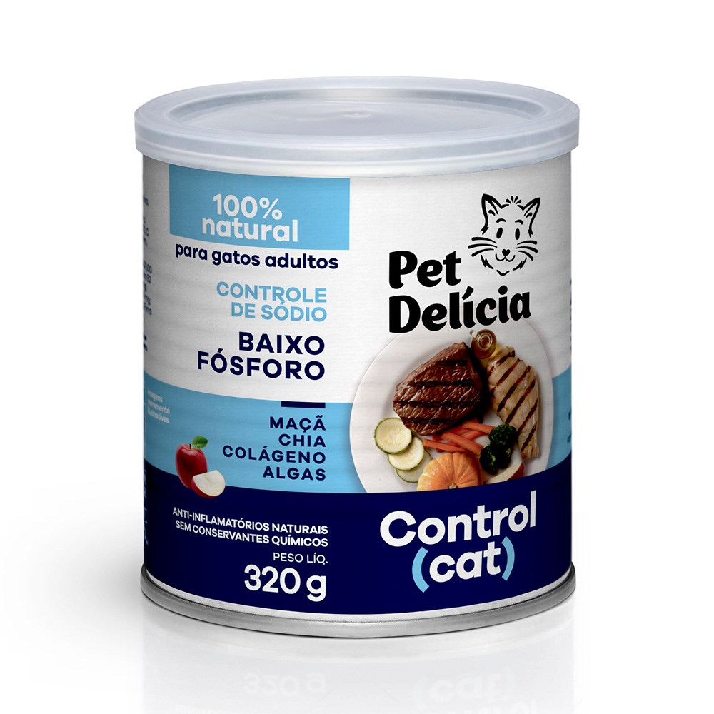 Ração Pet Delícia Control Cat Baixo Fósforo para Gatos