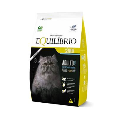 Ração Equilíbrio para Gatos Sênior Sabor Frango 1,5kg