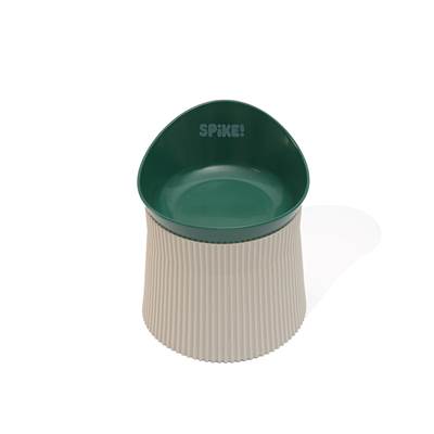 Comedouro Ergonômico Spike Verde para Cães 500ml