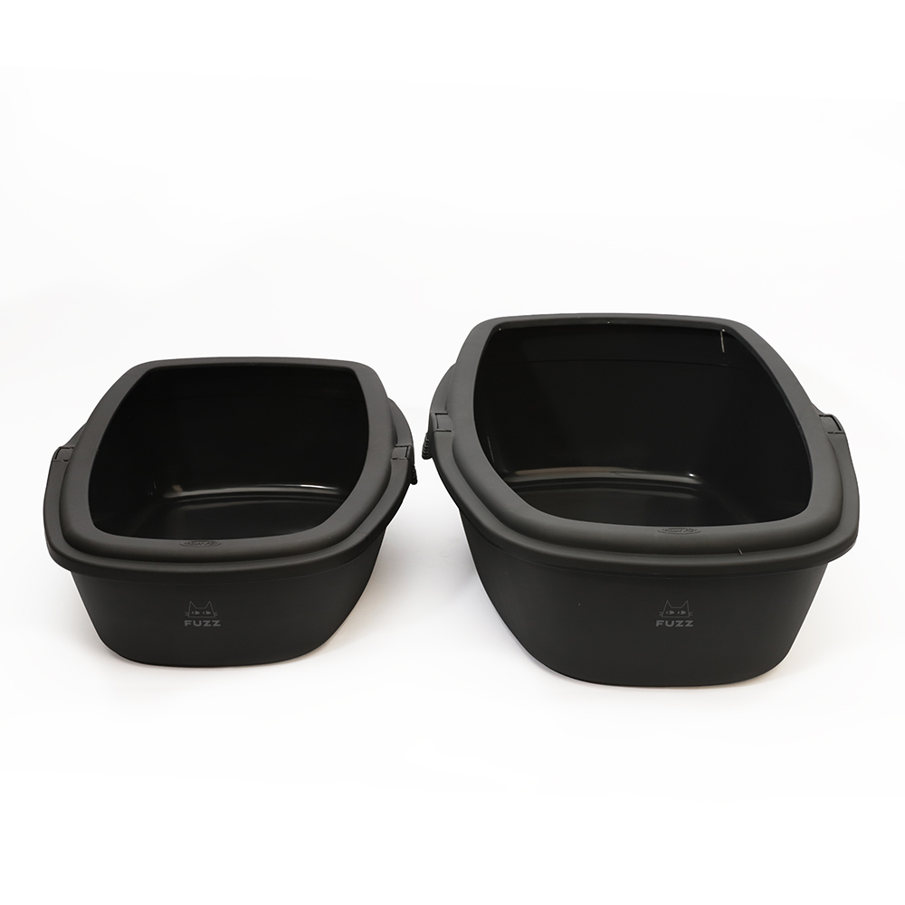 Bandeja Fuzz King para Gatos Cinza Escuro 