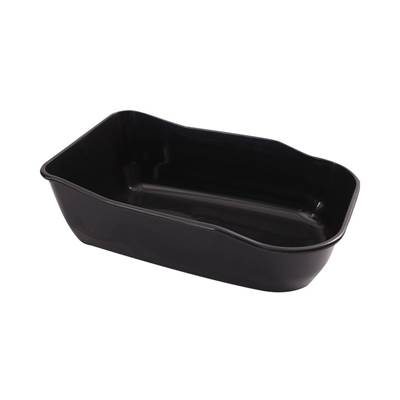 Bandeja Higiênica DuraPets Luxo Preta para Gatos U