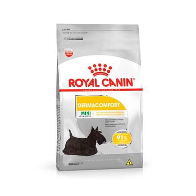 Ração Royal Canin Mini Dermacomfort para Cães Adultos ou Idosos de Porte Pequeno 2,5kg