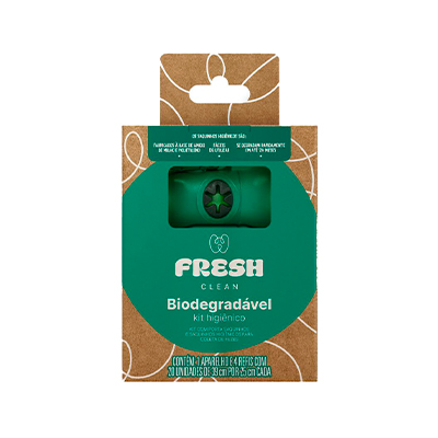 Kit Cata Caca Fresh Clean para Cães e Gatos U