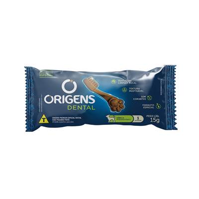 Snack Origens Dental P para Cães de Porte Pequeno 15g