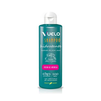 Shampoo Vuelo Hidratante Cheiro de Infância para Cães e Gatos 500ml