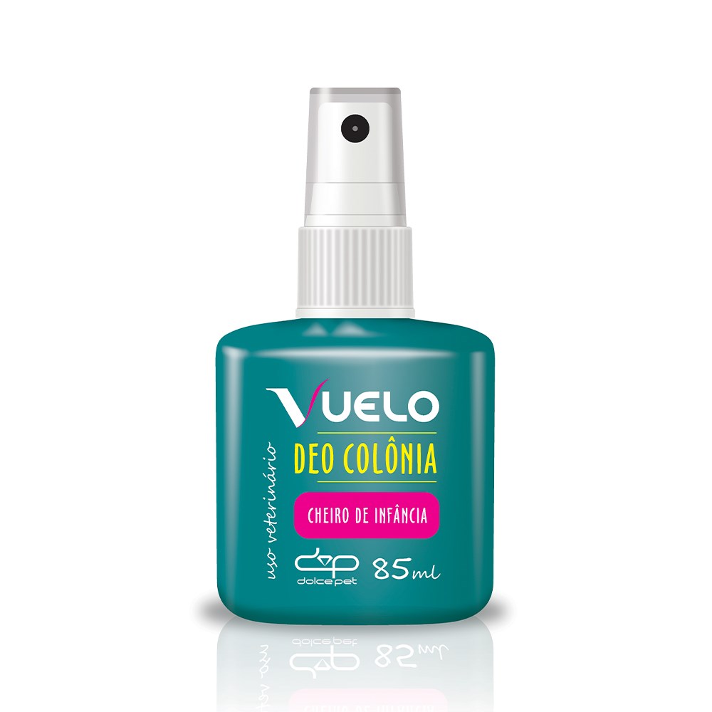 Deo Colônia Vuelo Cheiro de Infância para Cães e Gatos