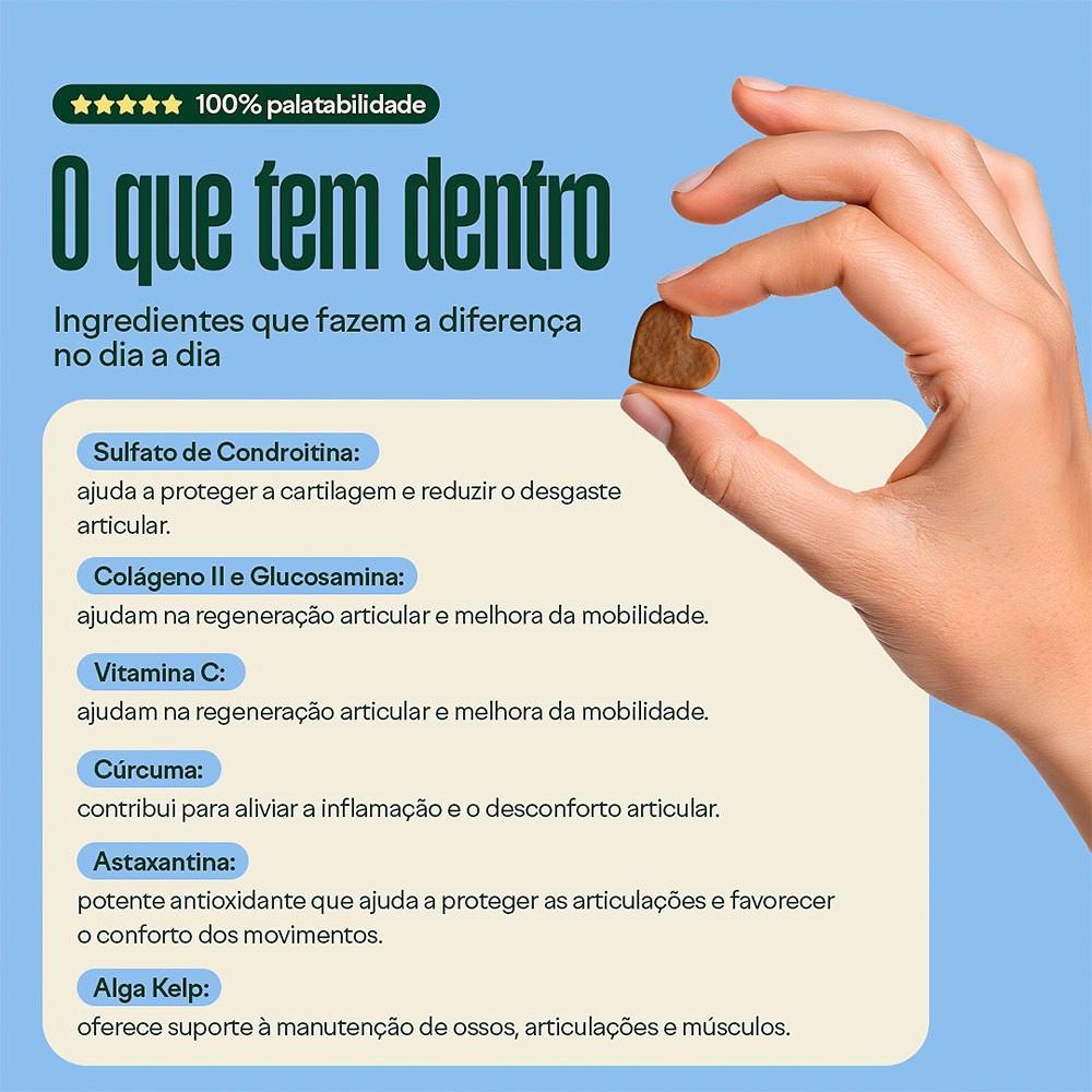 Suplemento Wigow Ossos e Juntas para Cães