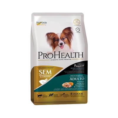 Ração ProHealth para Cães Adultos de Porte Pequeno sabor Frango 1kg
