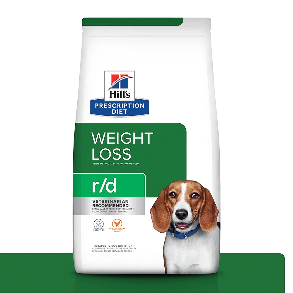 Ração Hills Prescription Diet R/D Redução de Peso para Cães Adultos Obesos