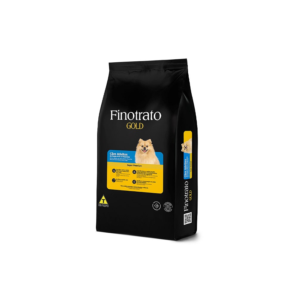 Ração Finotrato Gold para Cães Filhotes de Porte Mini e Pequeno