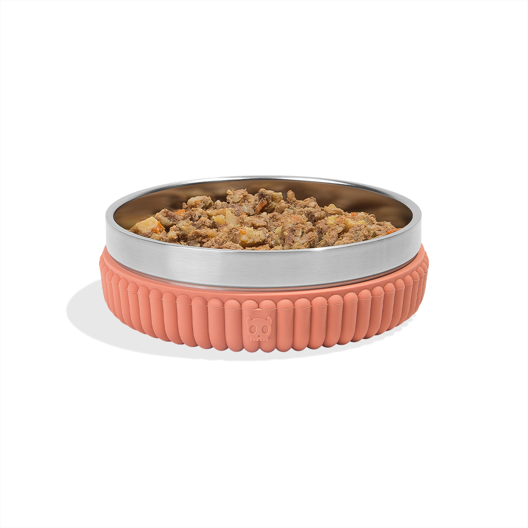 Comedouro para Cachorros Tuff Bowl Stripes Clay 