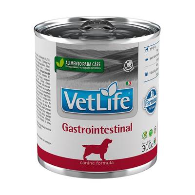 Ração Vet Life Natural Gastrointestinal Wet Food para Cães