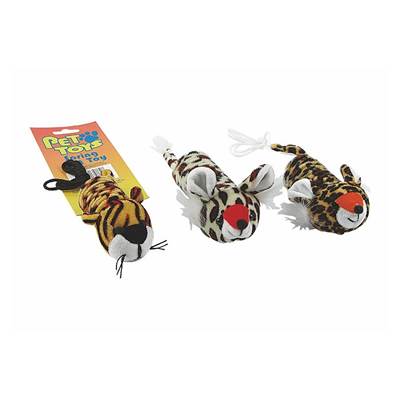 Brinquedo Chalesco Cat Mola Sortidas para Cães e Gatos - Cores Sortidas U
