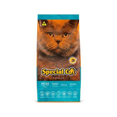 Ração Special Cat para Gatos Adultos Sabor Peixe 1kg