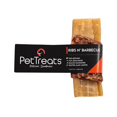 Osso PetTreats Ribs Barbecue para Cães U