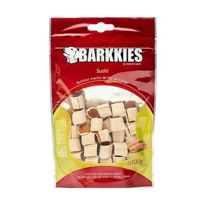 Snack Barkkies Sushi para Cães 100g