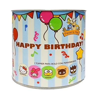 Bolo de Aniversário Padaria Pet Hello Kitty para Cães sabor Carne 70g
