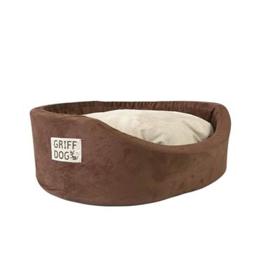 Cama Griff Dog para Cães Camurça Brown Tam 3