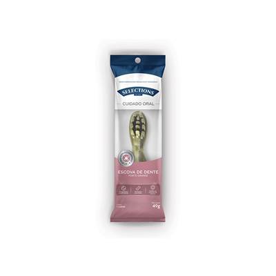 Snack Selections Cuidado Oral Escova Grande para Cães 49g