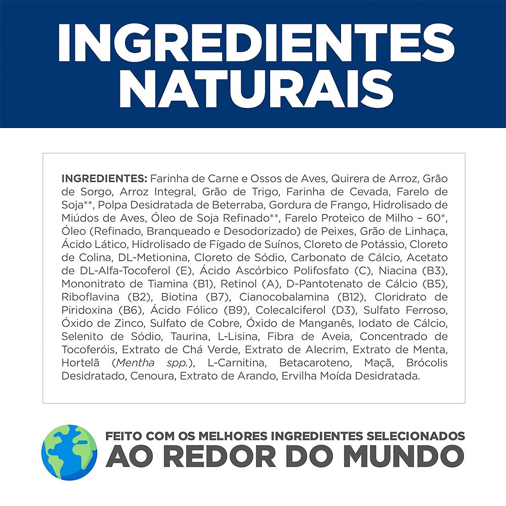Ração Hill's Science Diet Mobilidade Saudável Pedaços Pequenos para Cães Adultos Sabor Frango