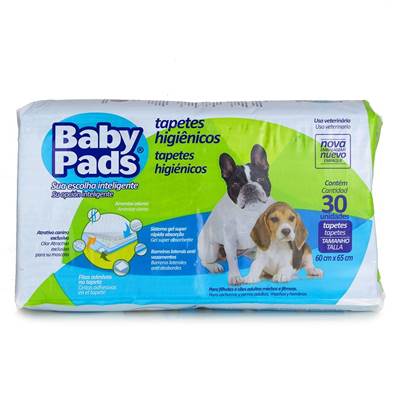 Tapete Higiênico Baby Pads 30 unidades