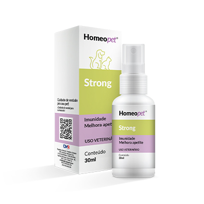 Homeopet Strong Sistema de Terapia para Cães e Gatos 30ml