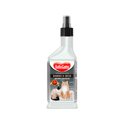 Banho A Seco Bellogatto para Gatos 250ml