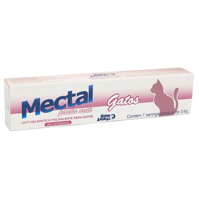 Vermífugo Mectal Mundo Animal para Gatos U