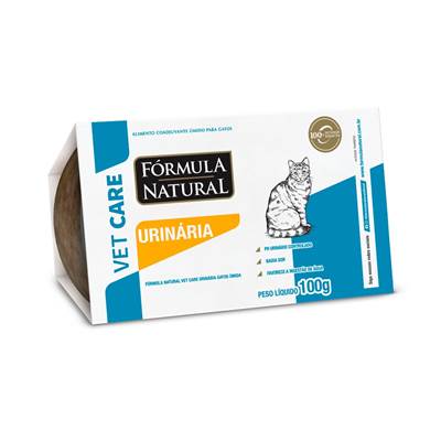 Ração Úmida Fórmula Natural Vet Care Urinária para Gatos 100g