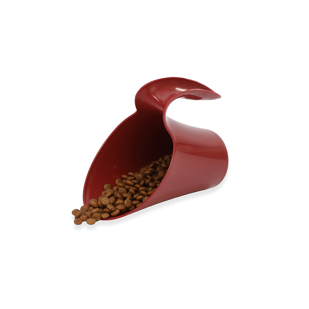 Caneca Dosadora Spike Vermelho para Cães