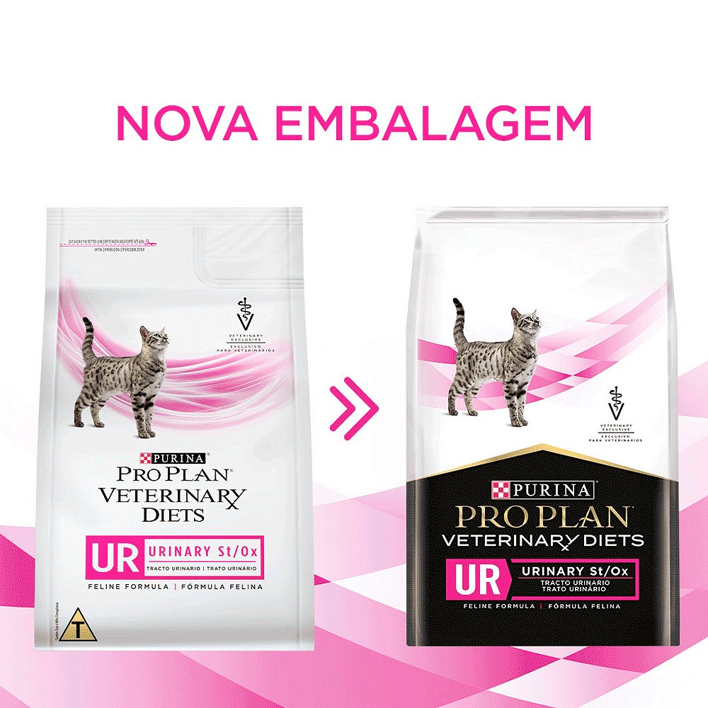 Ração Pro Plan Veterinary Diets UR Urinary St/Ox para Gatos