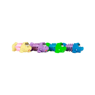 Brinquedo Líder Pet Jacaré para Cães - Cores Sortidas U