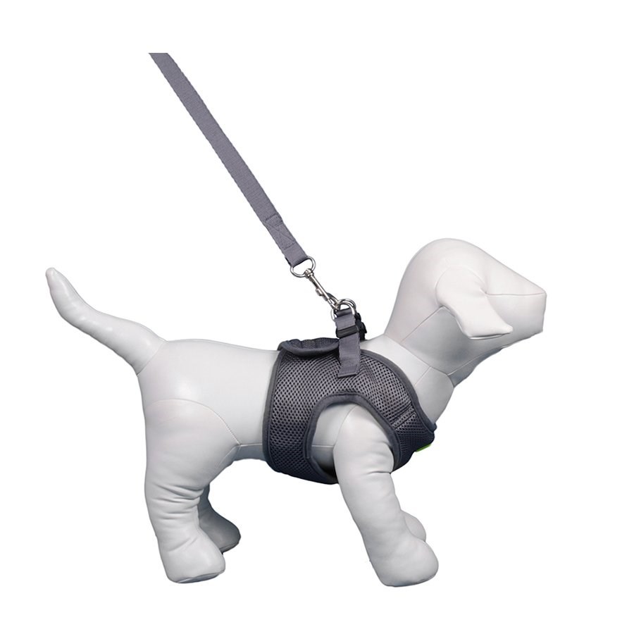 Peitoral Urban Puppy Aerado Cinza para Cães