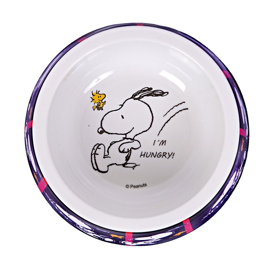 Comedouro Zooz Pets Snoopy Filmblack para Cães