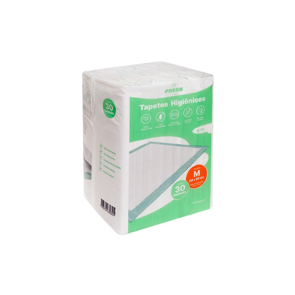 Tapete Higiênico Fresh Pads Slim Médio para Cães