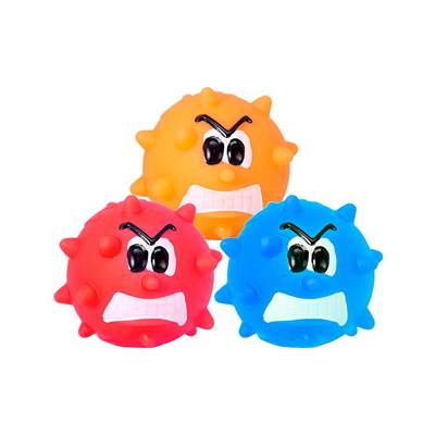 Brinquedo LCM Cães Bola Mini - Cores Sortidas U