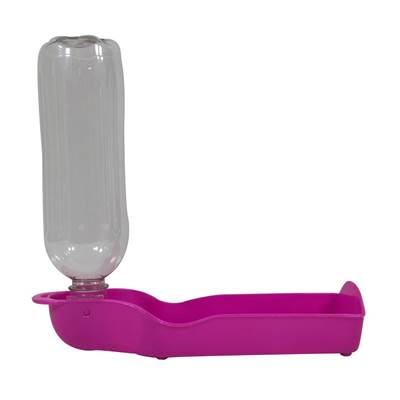 Bebedouro PettDrink Portátil Rosa 500ml