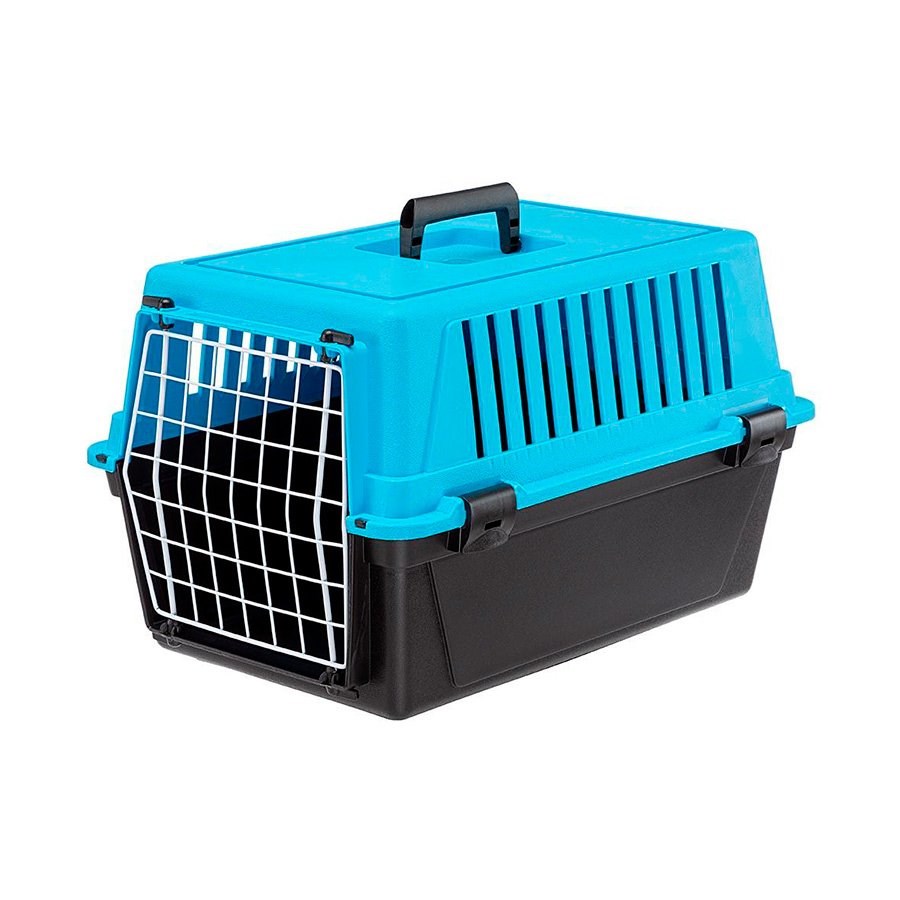 Caixa de Transporte Ferplast Atlas para Cães e Gatos - Cores Sortidas