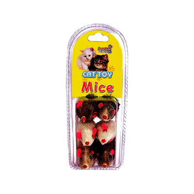 Brinquedo American Pets Cat Toy Ratinhos para Gatos U
