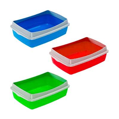 Bandeja Sanitária Ferplast para Gatos Nip Plus 10 - Cores Sortidas Tam 10