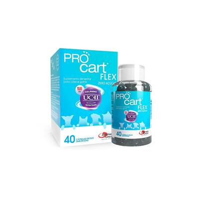 Suplemento Agener União Procart Flex para Cães e Gatos 40 Cápsulas 40 cápsulas