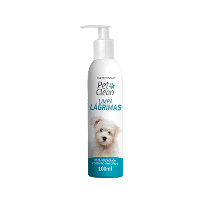 Limpa Lágrimas Pet Clean para Cães e Gatos 100ml