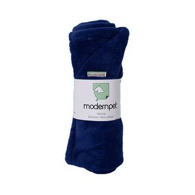 Manta Microfibra Azul para Cães Modernpet U