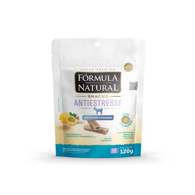 Snack Antiestresse Fórmula Natural Pequeno para Cães 120g