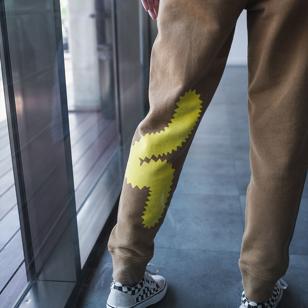 Calça de Moletom Feminina Zee.Dog x Domply Marrom | Imagem 5