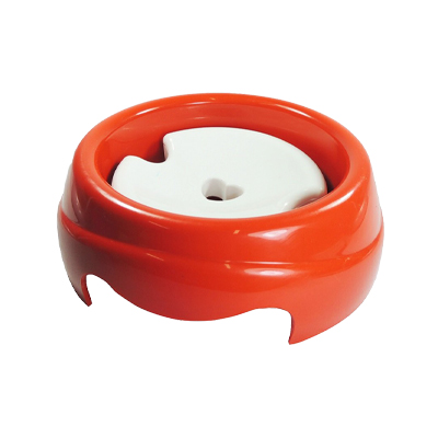 Bebedouro Furacão Pet para Cães de Pelo Longo Vermelho 1L